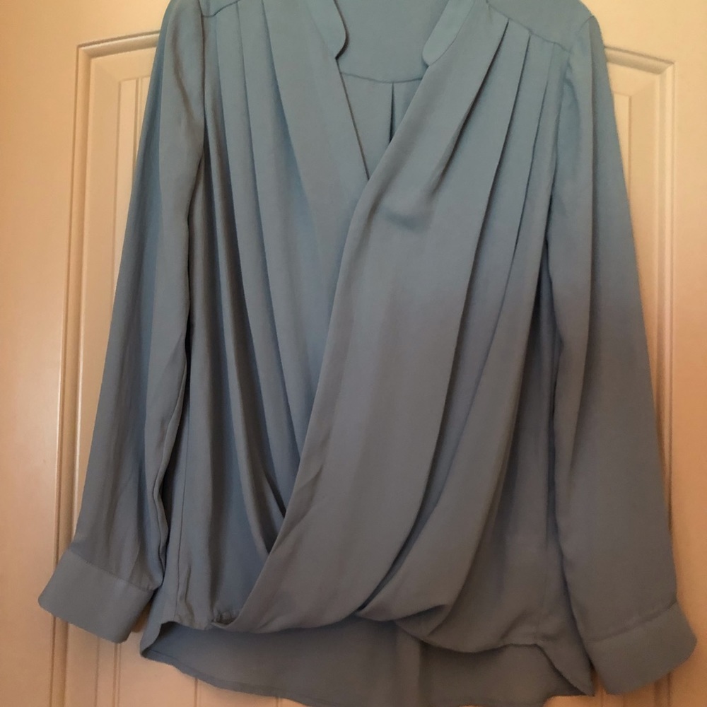Crossover blouse